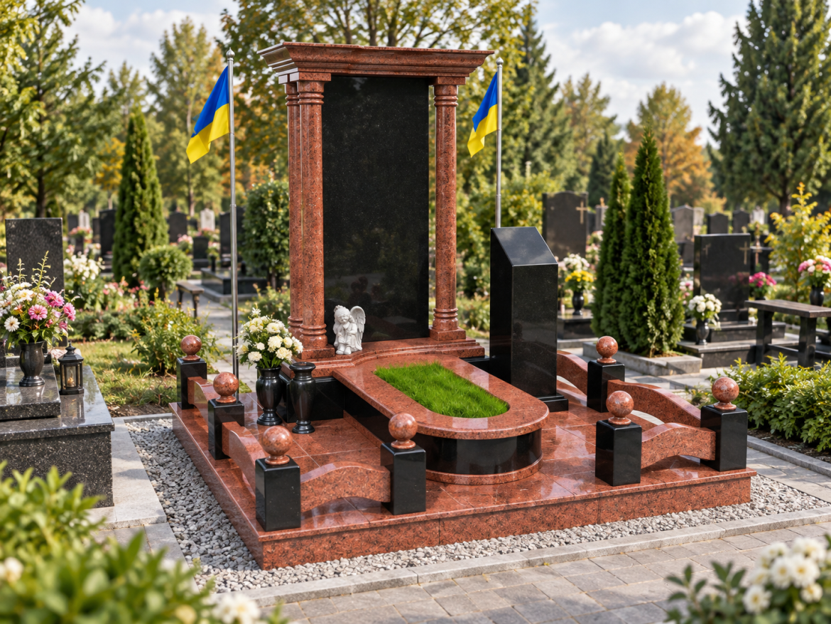 Де замовити одинарні гранітні пам'ятники у Києві