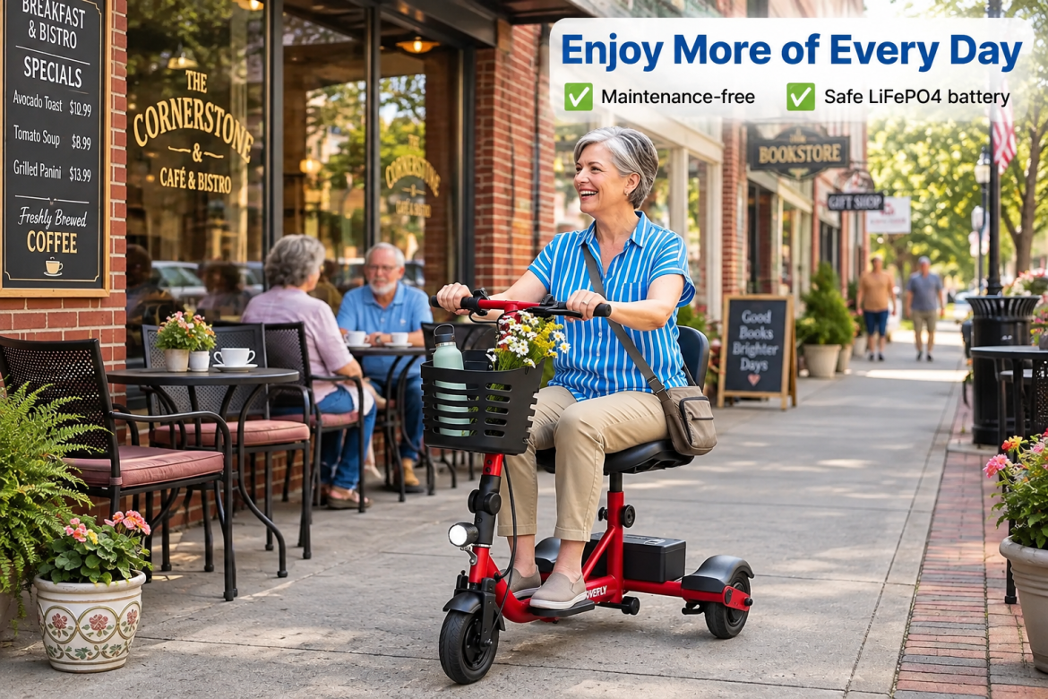 Why Foldability Matters in a Three Wheel Mobility Scooter